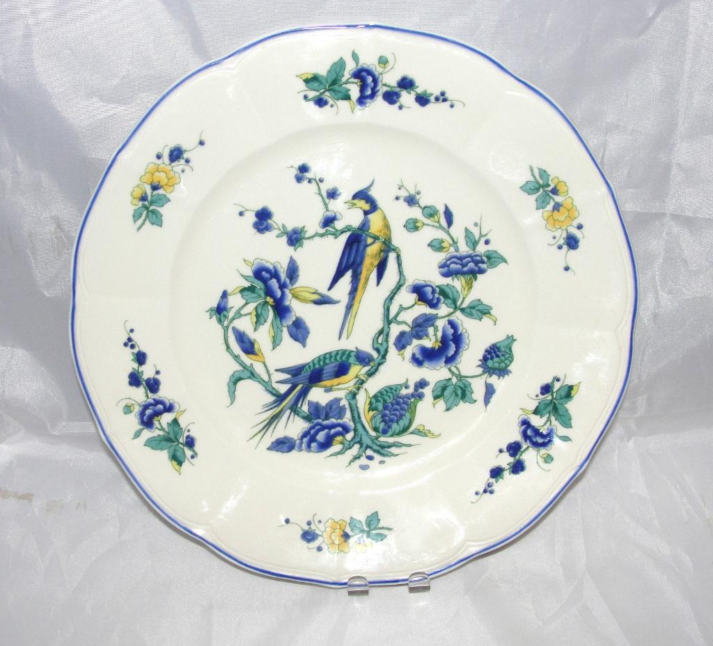Villeroy&Boch Phönix Blau Malva gebaksborden, Ophalen of Verzenden, Zo goed als nieuw, Bord(en), Overige stijlen
