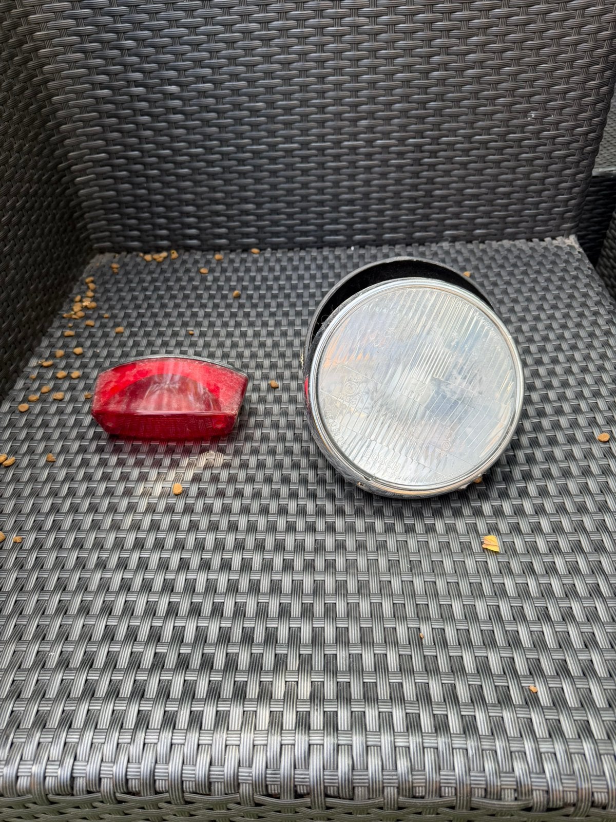 Ducati monster 600 koplamp en achterlicht, Motoren, Ophalen