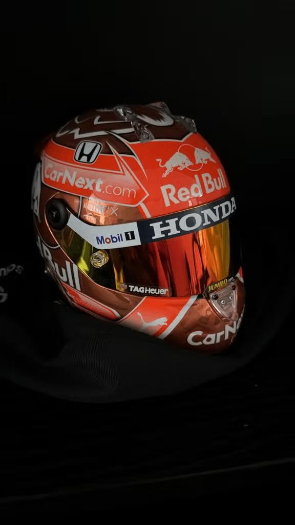Max Verstappen 2021 Spa Helm op schaal 1:2, Verzamelen, Automerken, Motoren en Formule 1, Ophalen of Verzenden, Nieuw, Formule 1