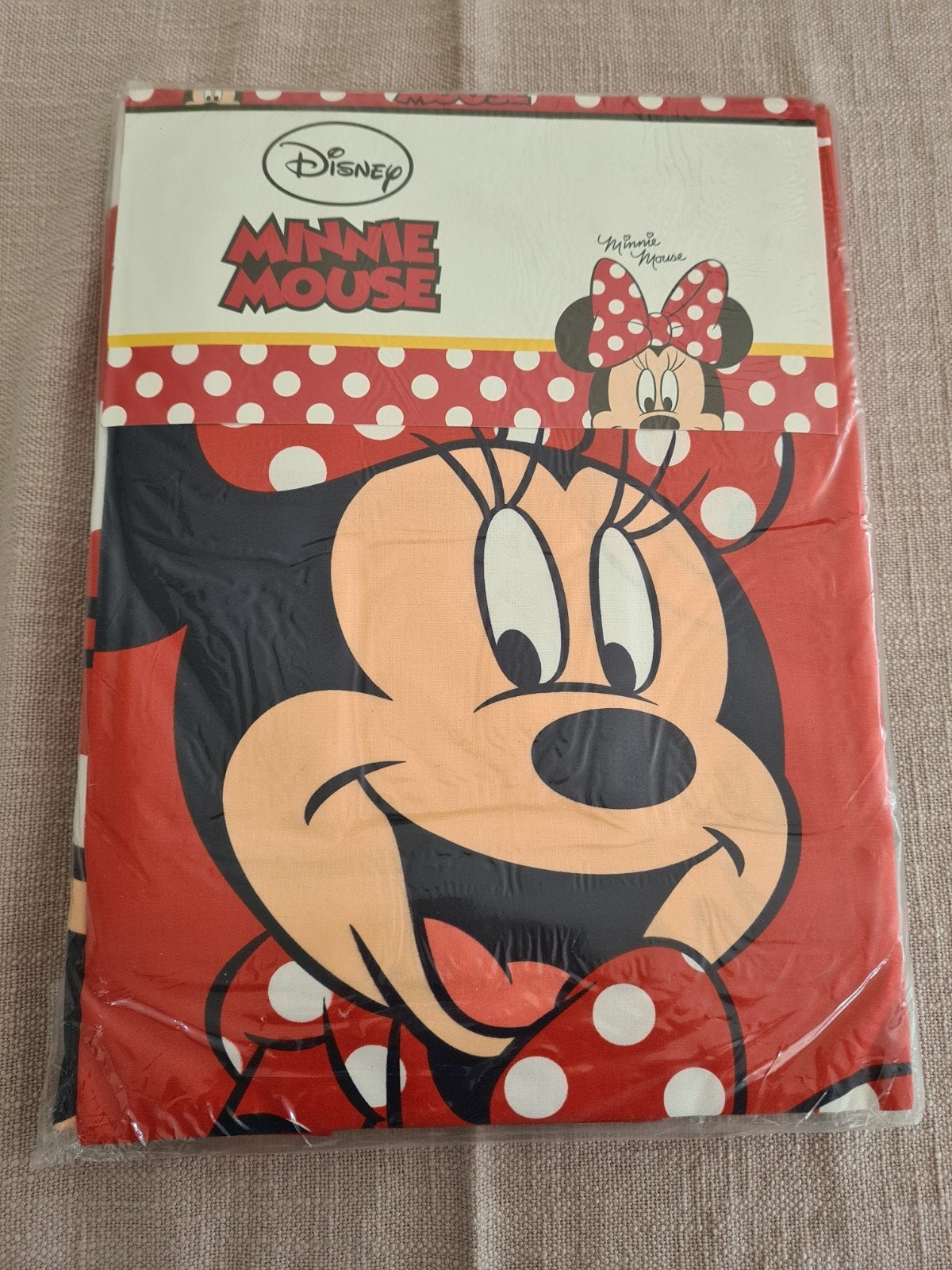 Minnie Mouse Dekbedovertrek 140x200cm, Overige merken, Meisje, Nieuw, Ophalen of Verzenden