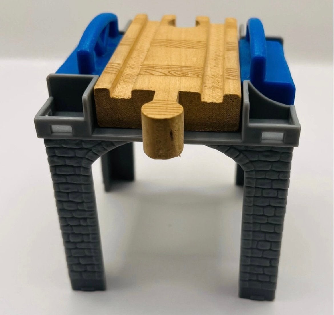 𝒎𝒛 | Thomas Wooden Railway brug | Houten brugdeel | 2001, Ophalen of Verzenden, Gebruikt