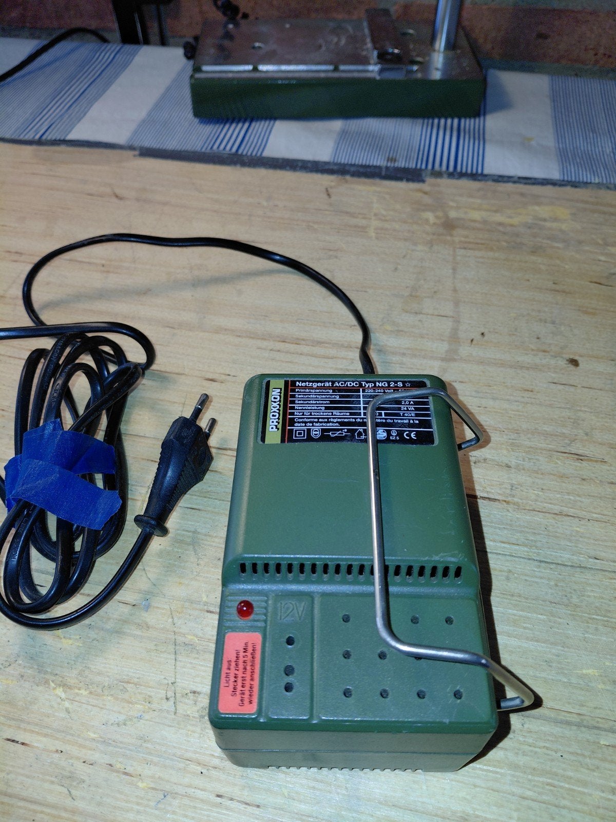 Proxxon Netgerät AC/DC Typ NG 2-S - 12V Voeding, Ophalen of Verzenden, Gebruikt
