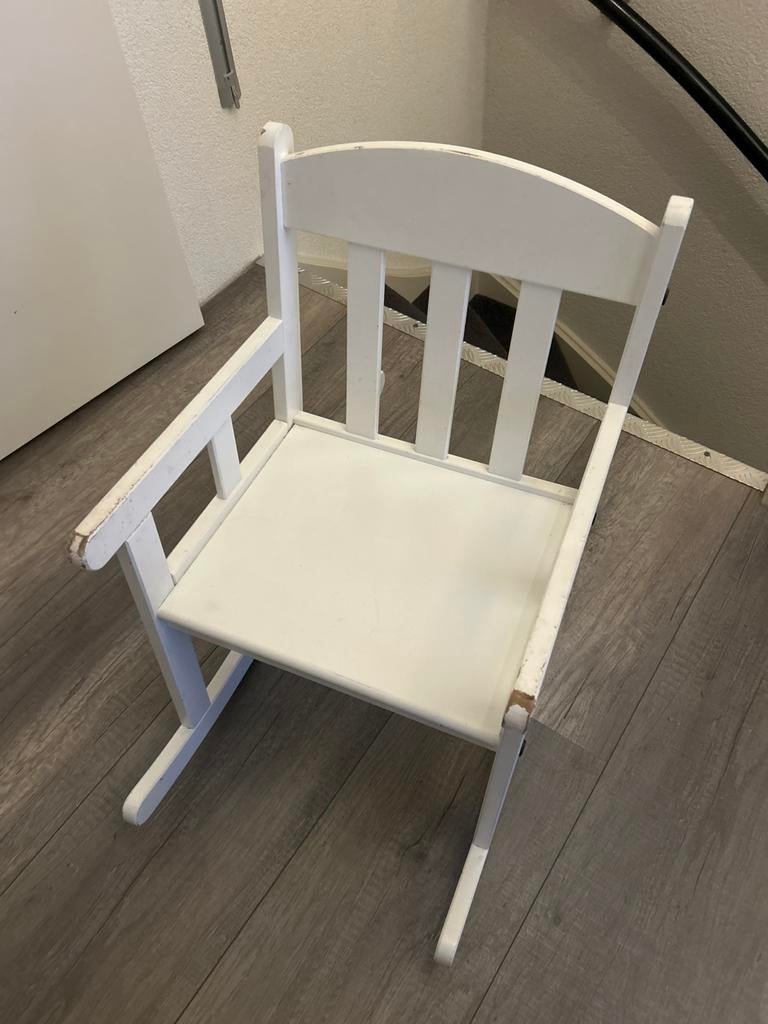 Kinder schommelstoel, Kinderen en Baby's, Kinderkamer | Tafels en Stoelen, Ophalen, Gebruikt