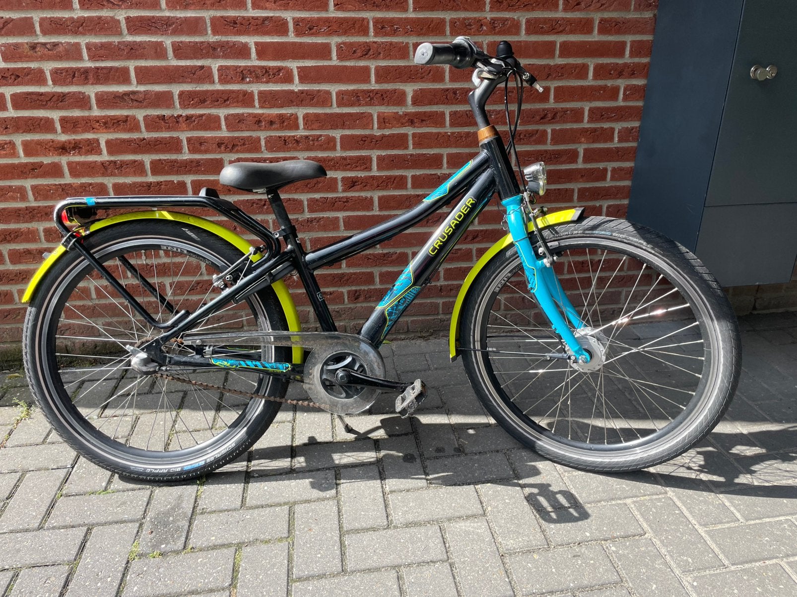 Puky Crusader 24 inch kinderfiets – goed onderhouden, Ophalen, Gebruikt, Terugtraprem, 20 inch of meer