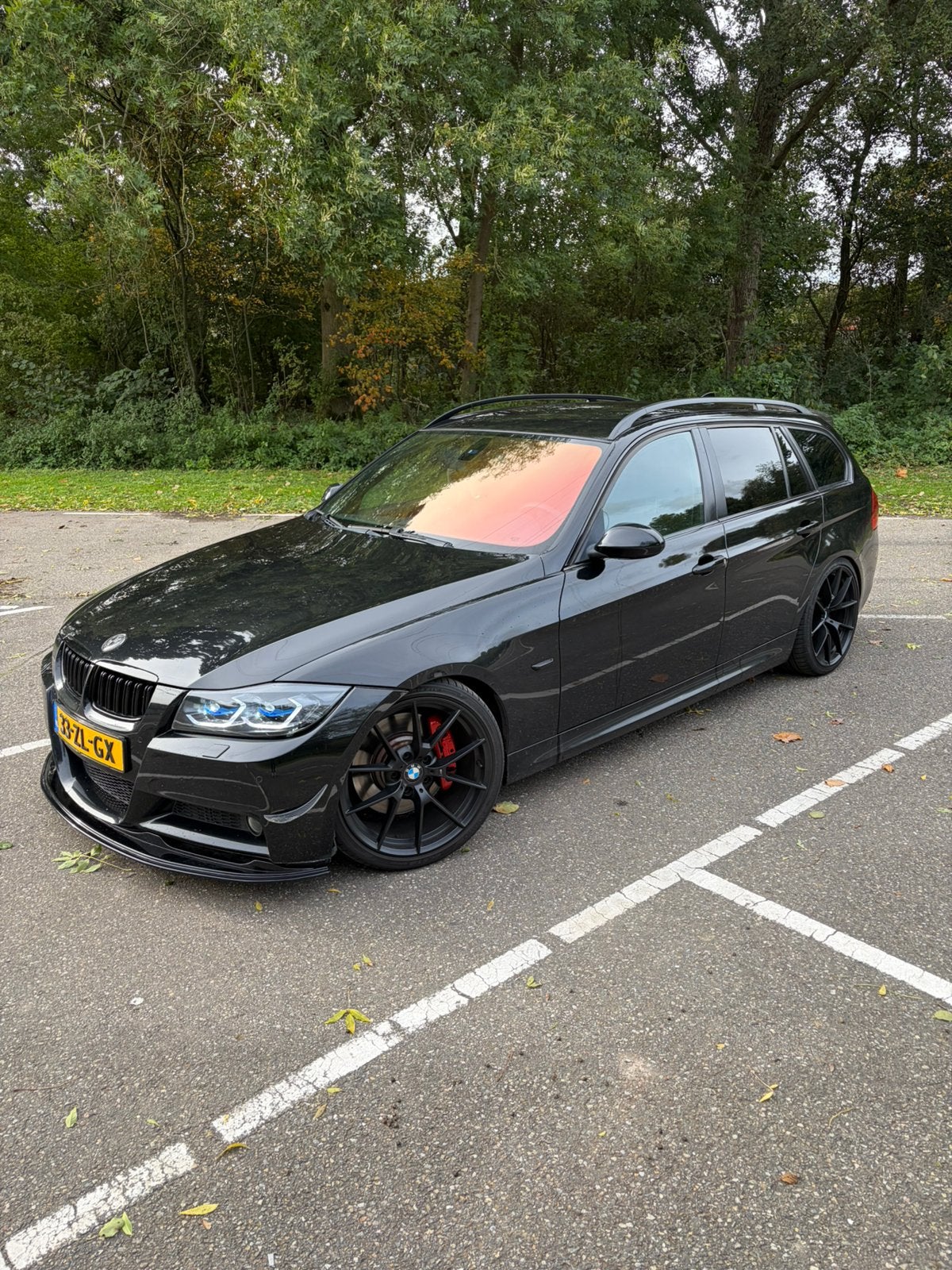 BMW 335d E91 Touring | 344 PK | 722 NM |, Auto's, Automaat, 1800 kg, 2993 cc, Zwart