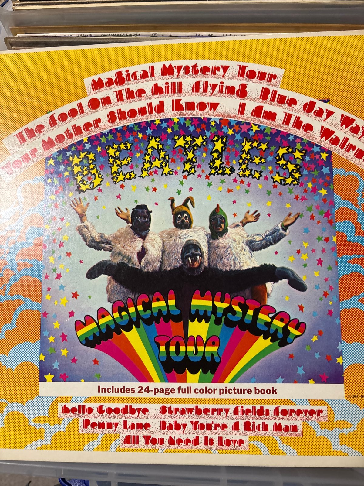 The Beatles - Magical Mystery Tour LP (Originele Persing), Cd's en Dvd's, Vinyl | Pop, Inclusief boekje, Verzenden, Gebruikt, 12 inch