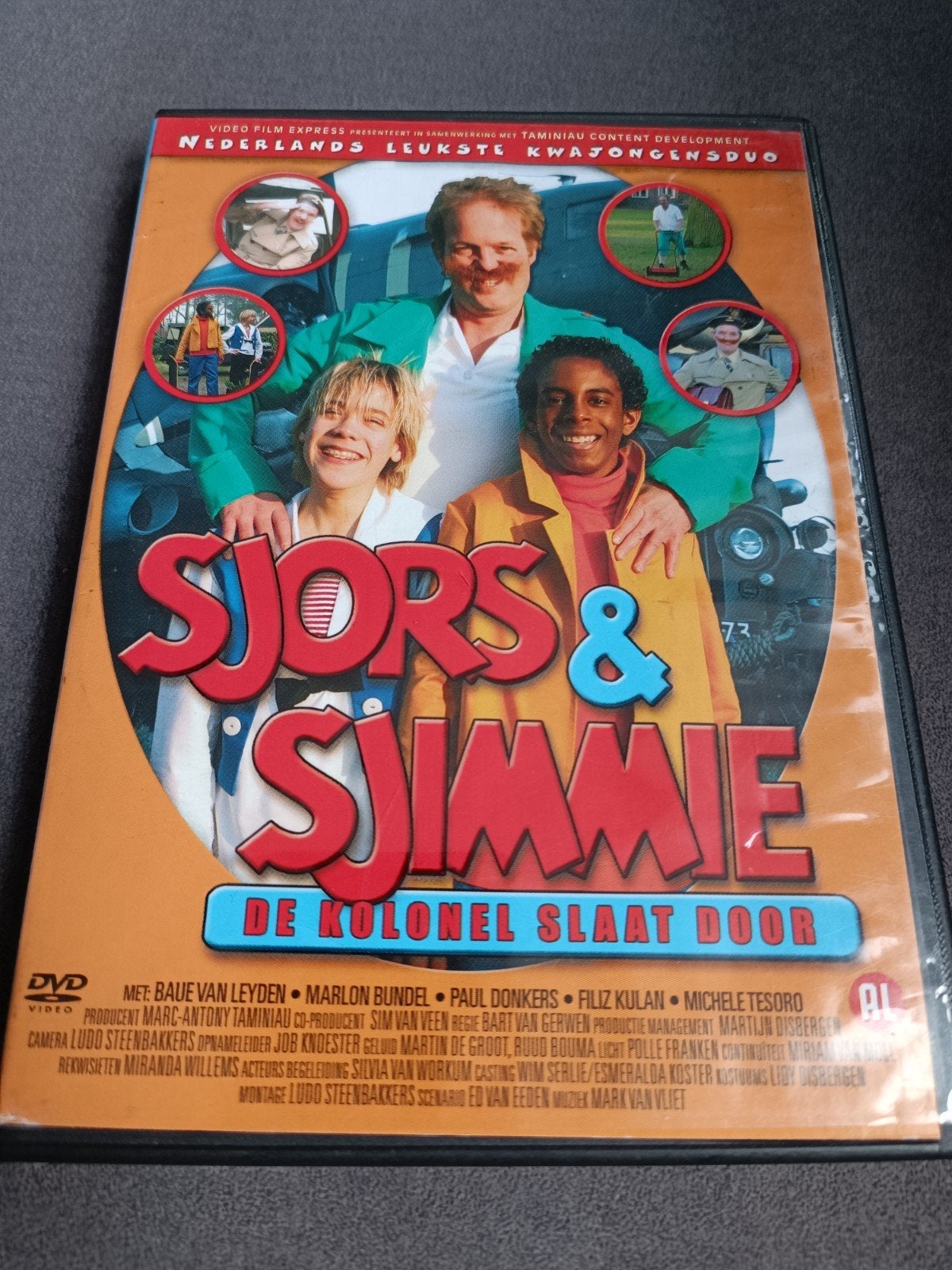 Sjors & Sjimmie de kolonel slaat door - dvd, Cd's en Dvd's, Alle leeftijden, Ophalen of Verzenden, Zo goed als nieuw