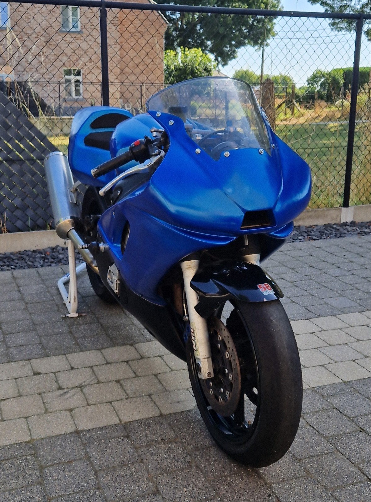 Yamaha R6 circuitmotor, 4 cilinders, Gebruikt, Super Sport, Particulier