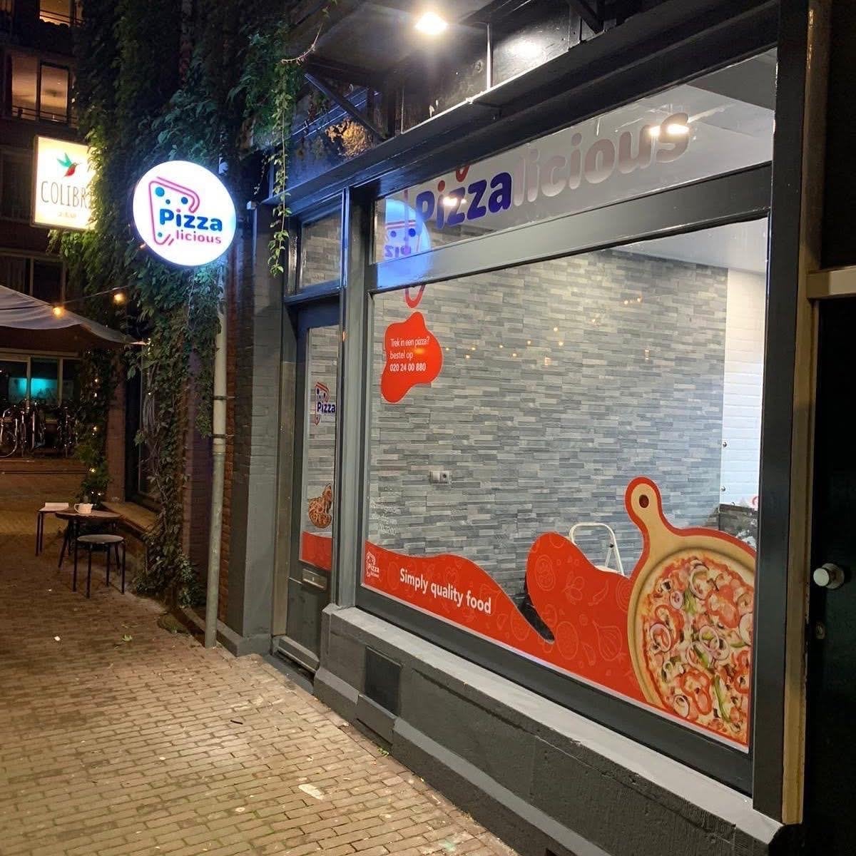 Pizzalicous Amsterdam ter overname –Toplocatie,  instapklaar, Zakelijke goederen