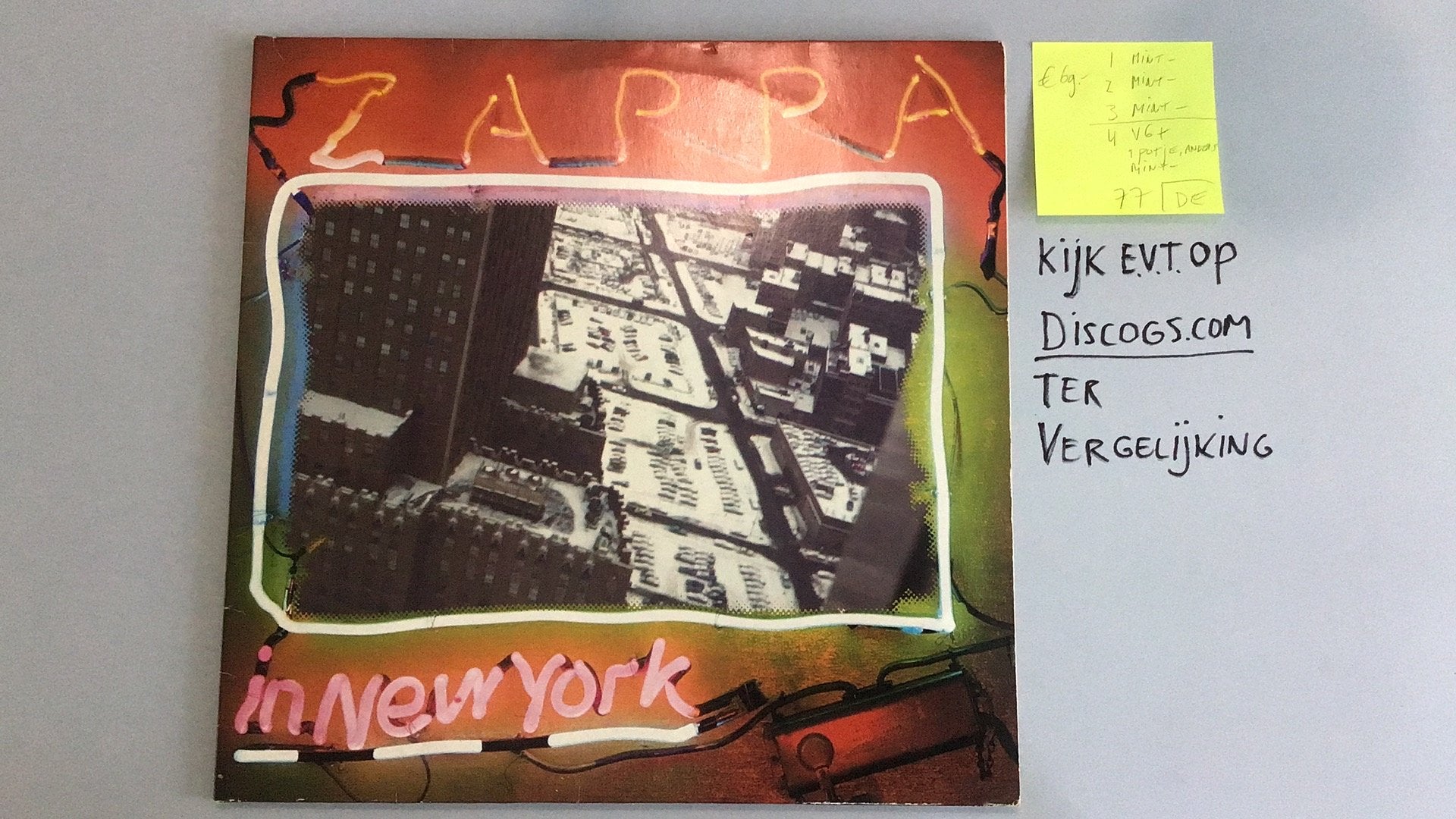 Frank Zappa - Zappa In New York, Ophalen of Verzenden, Gebruikt, Overige formaten, Poprock