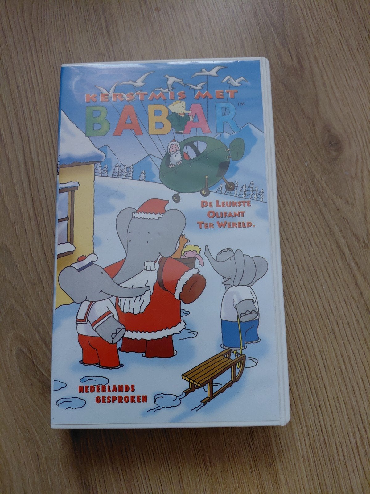 Kerstmis met Babar videoband., Gebruikt, Tekenfilm, Alle leeftijden, Ophalen of Verzenden