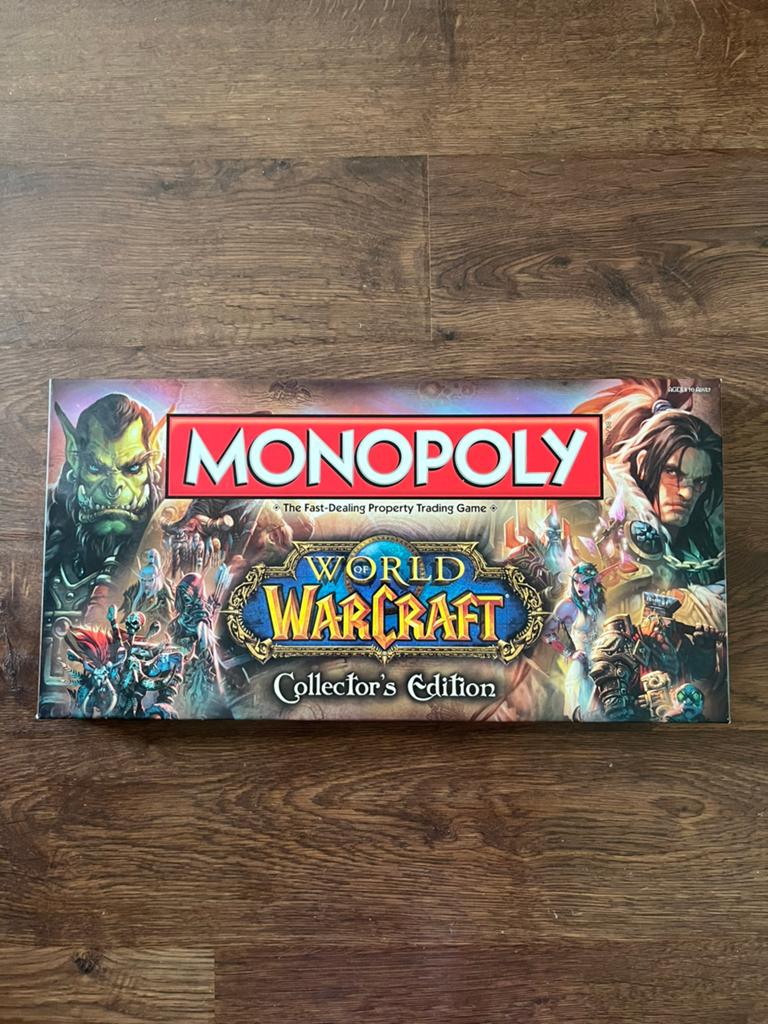 Bordspel Monopoly World of Warcraft Collector’s Edition, Ophalen, Zo goed als nieuw