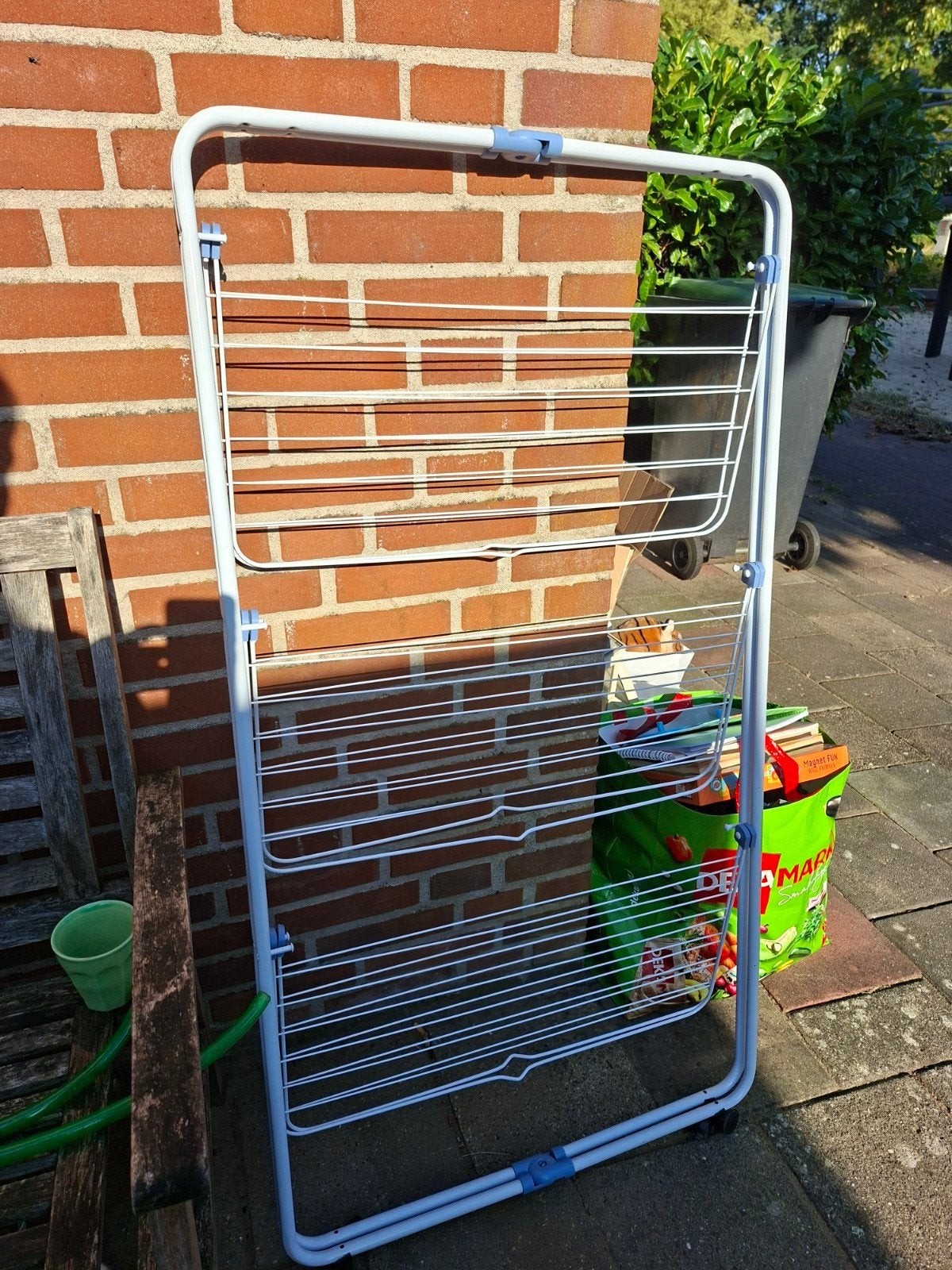 Wasrek voor binnen en buiten, Ophalen, Zo goed als nieuw, Wasrek