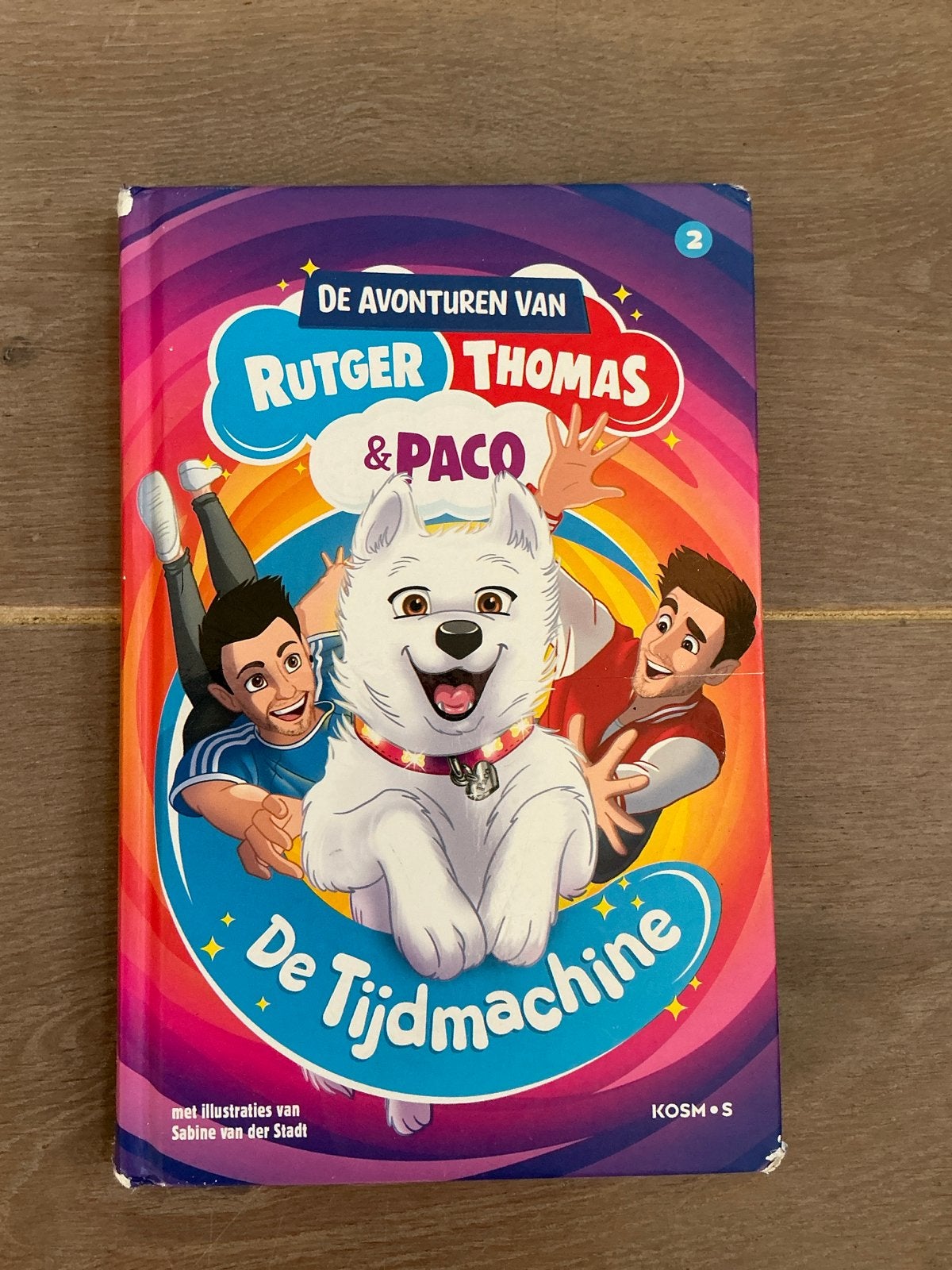 De Avonturen van Rutger, Thomas & Paco: De Tijdmachine, Ophalen of Verzenden, Gelezen, Fictie