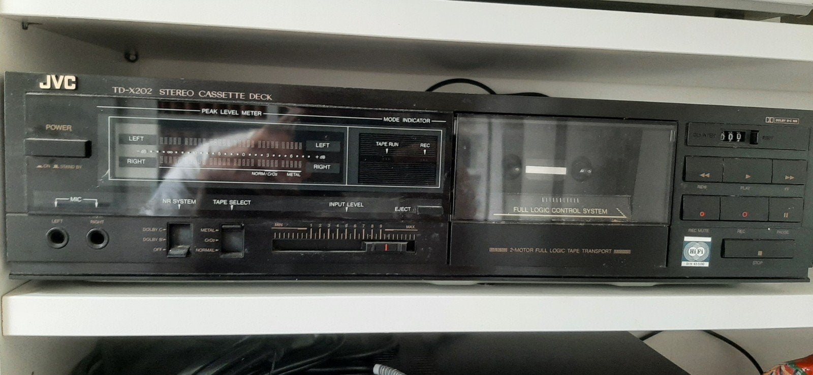 JVC TD-X202 Stereo Cassette Deck, Audio, Tv en Foto, Cassettedecks, Ophalen, JVC