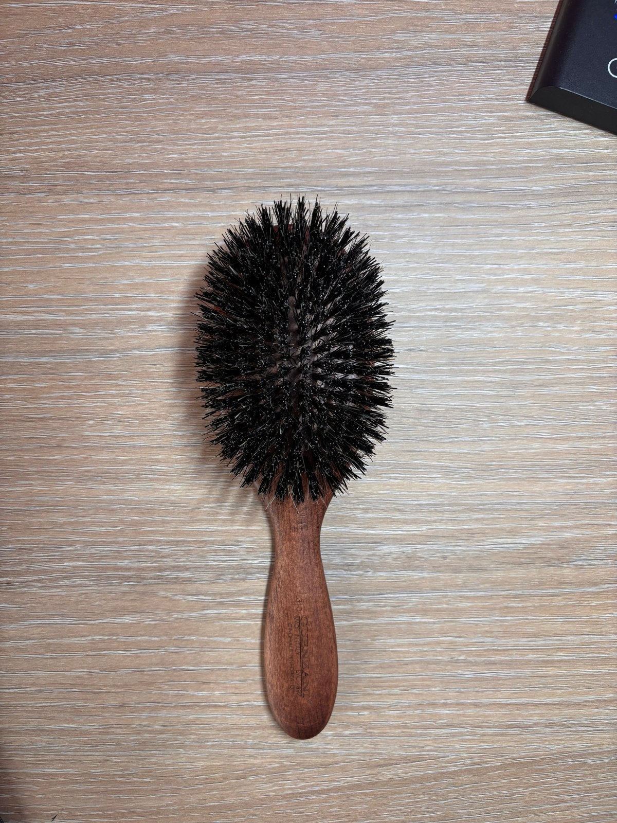 Houten haarborstel met zwijnenhaar + kam, Sieraden, Tassen en Uiterlijk, Uiterlijk | Haarverzorging, Ophalen of Verzenden, Nieuw