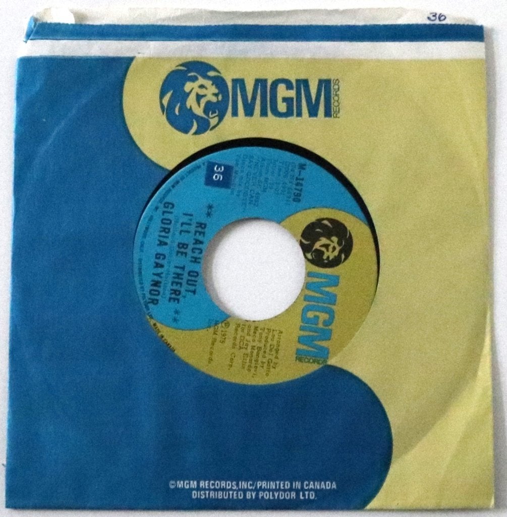 Gloria Gaynor - Reach Out, I'll Be There - 7in single 1975, Ophalen, Gebruikt, 7 inch, Single