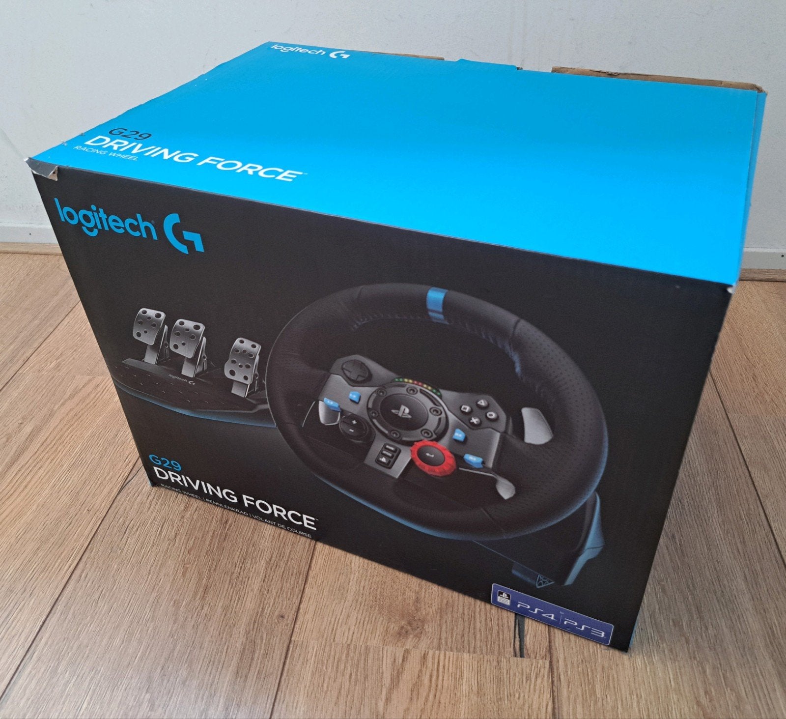Logitech G29 Driving Force Racestuur, Computers en Software, Ophalen of Verzenden, Zo goed als nieuw, Logitech