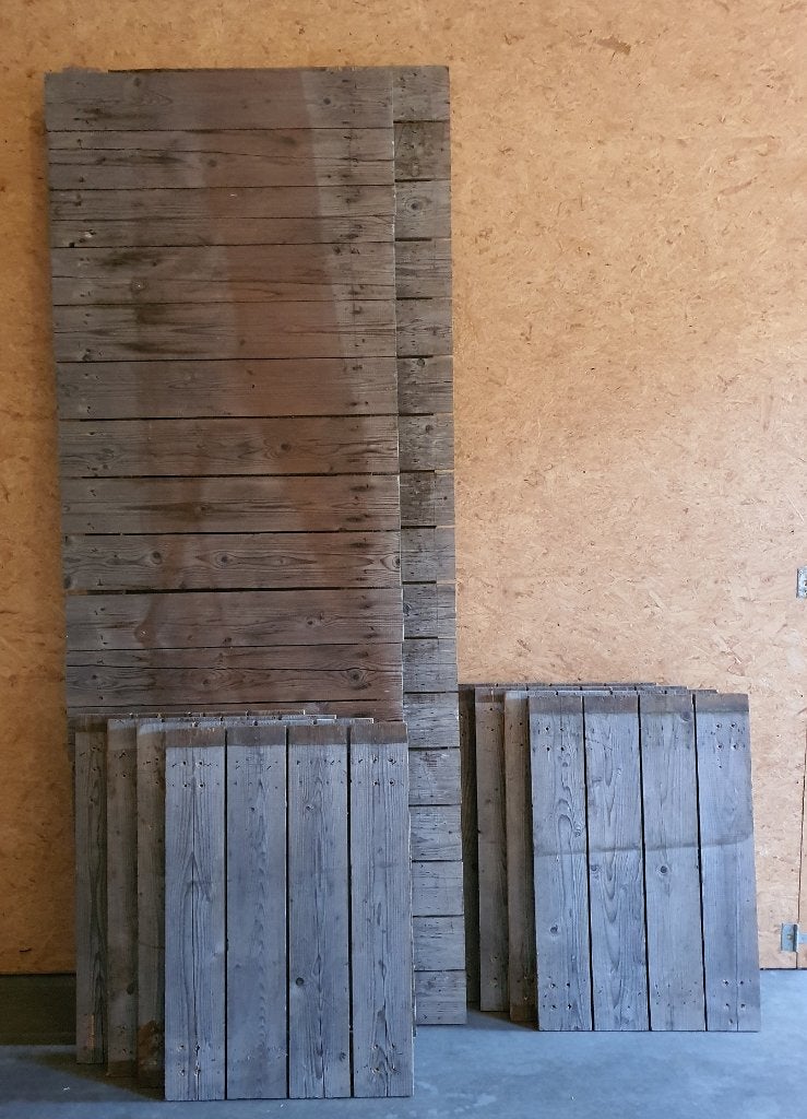 HOVUMA STELLING VLONDER / LEGBORD, Ophalen, Gebruikt, Hout, 20 tot 50 mm