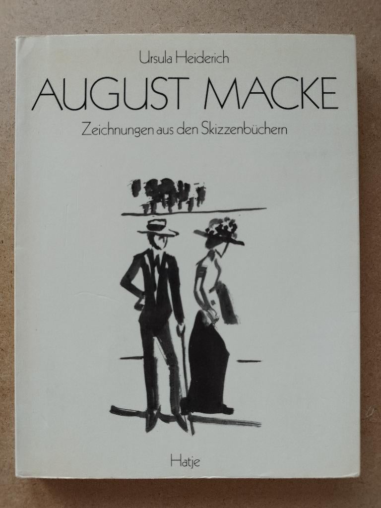 August Macke Zeichnungen aus den Skizzenbüchern, Gelezen, August Macke, Ophalen of Verzenden, Schilder- en Tekenkunst