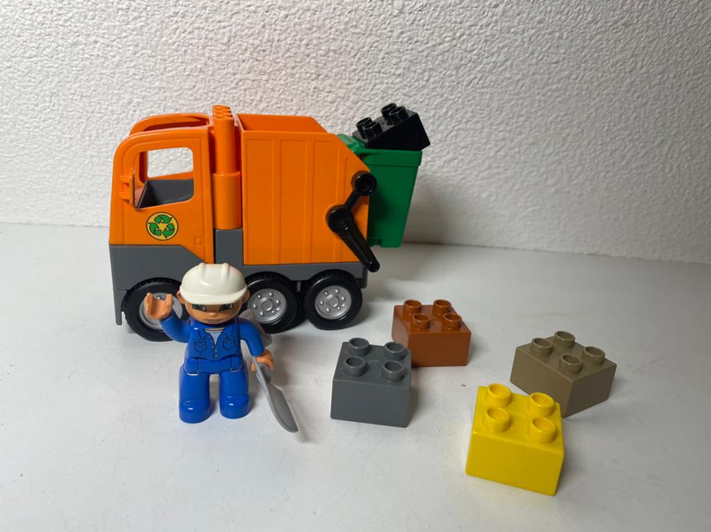 Duplo 5637 Vuilniswagen, Ophalen of Verzenden, Gebruikt, Duplo