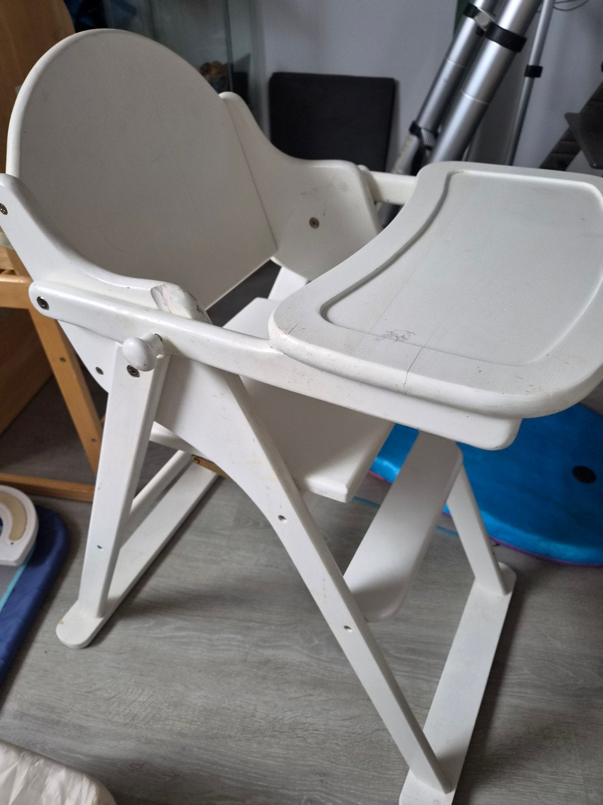 Mooie kinderstoel met verstelbaar dienblad, Ophalen