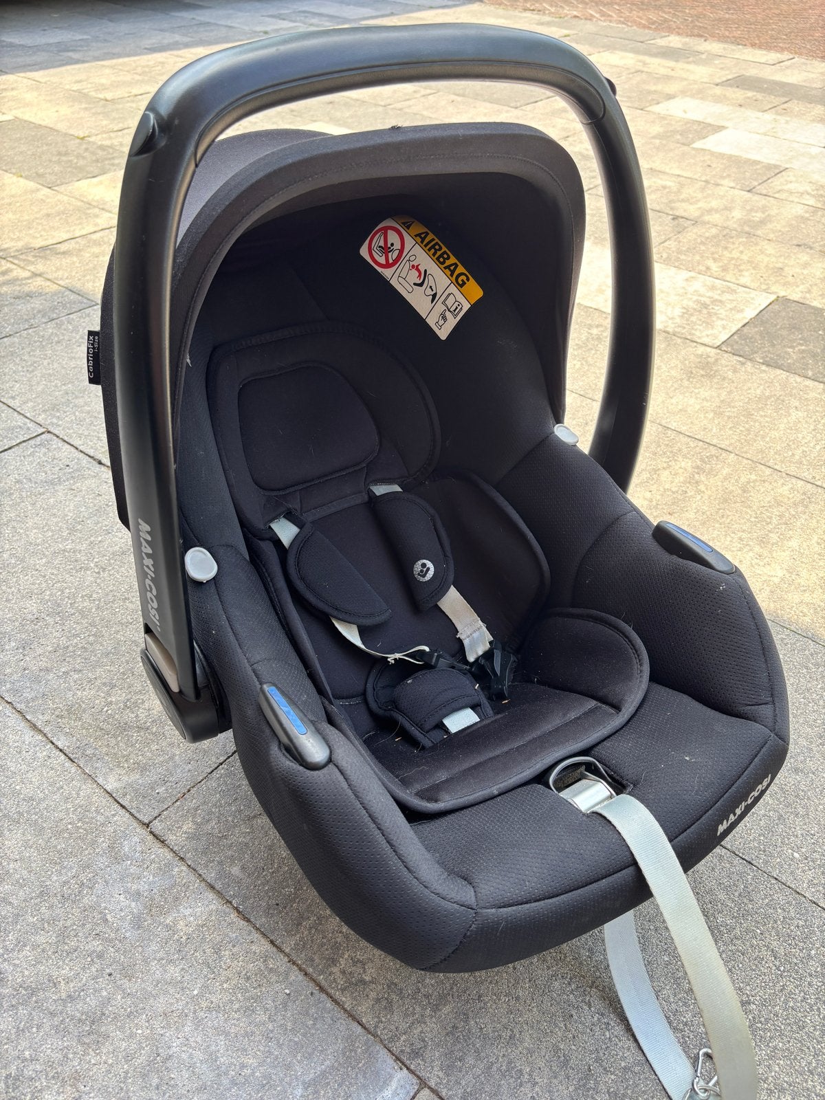 Maxi Cosi Cabriofix I-Size, Ophalen, Autogordel of Isofix, Gebruikt, 0 t/m 13 kg