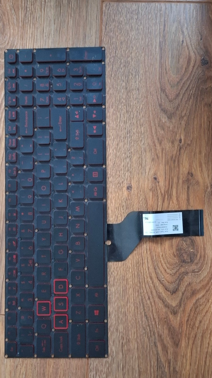Acer laptop toetsenbord - Qwerty - Zo goed als nieuw, Ophalen of Verzenden, Zo goed als nieuw, Qwerty, Numeriek gedeelte