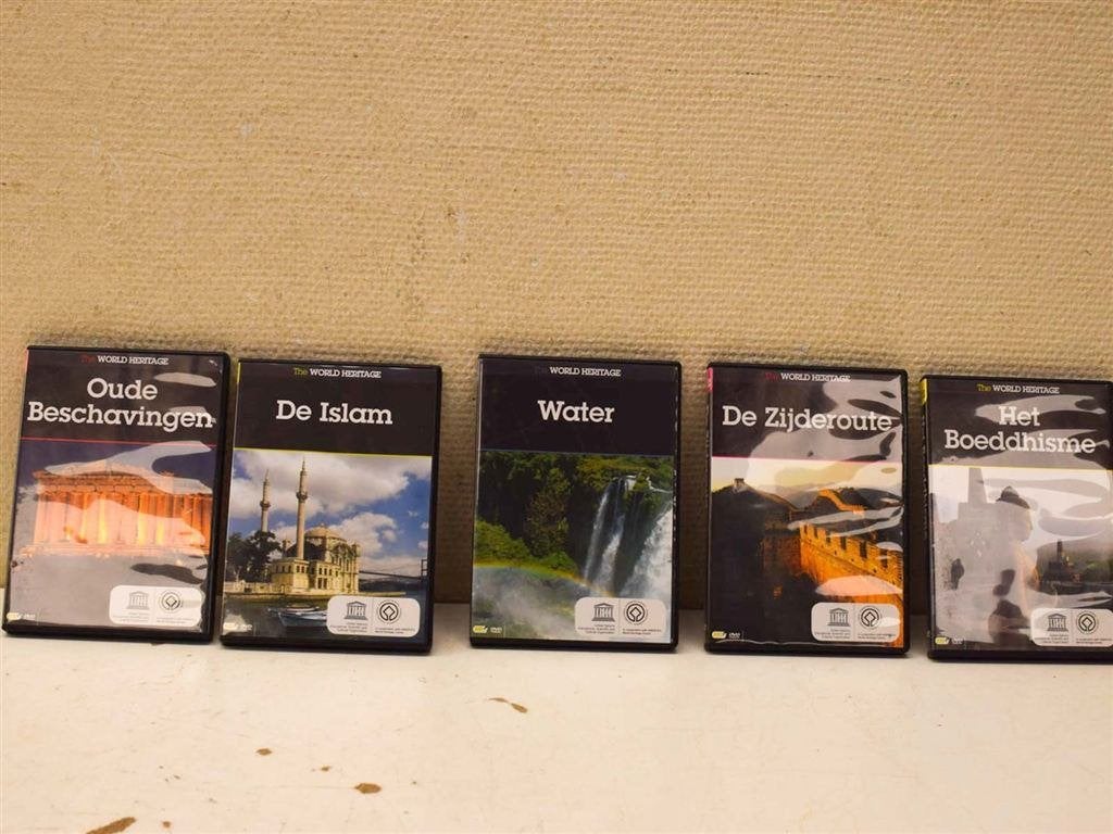 10 DVD box The world heritage 51883, Alle leeftijden, Ophalen of Verzenden, Gebruikt, Natuur