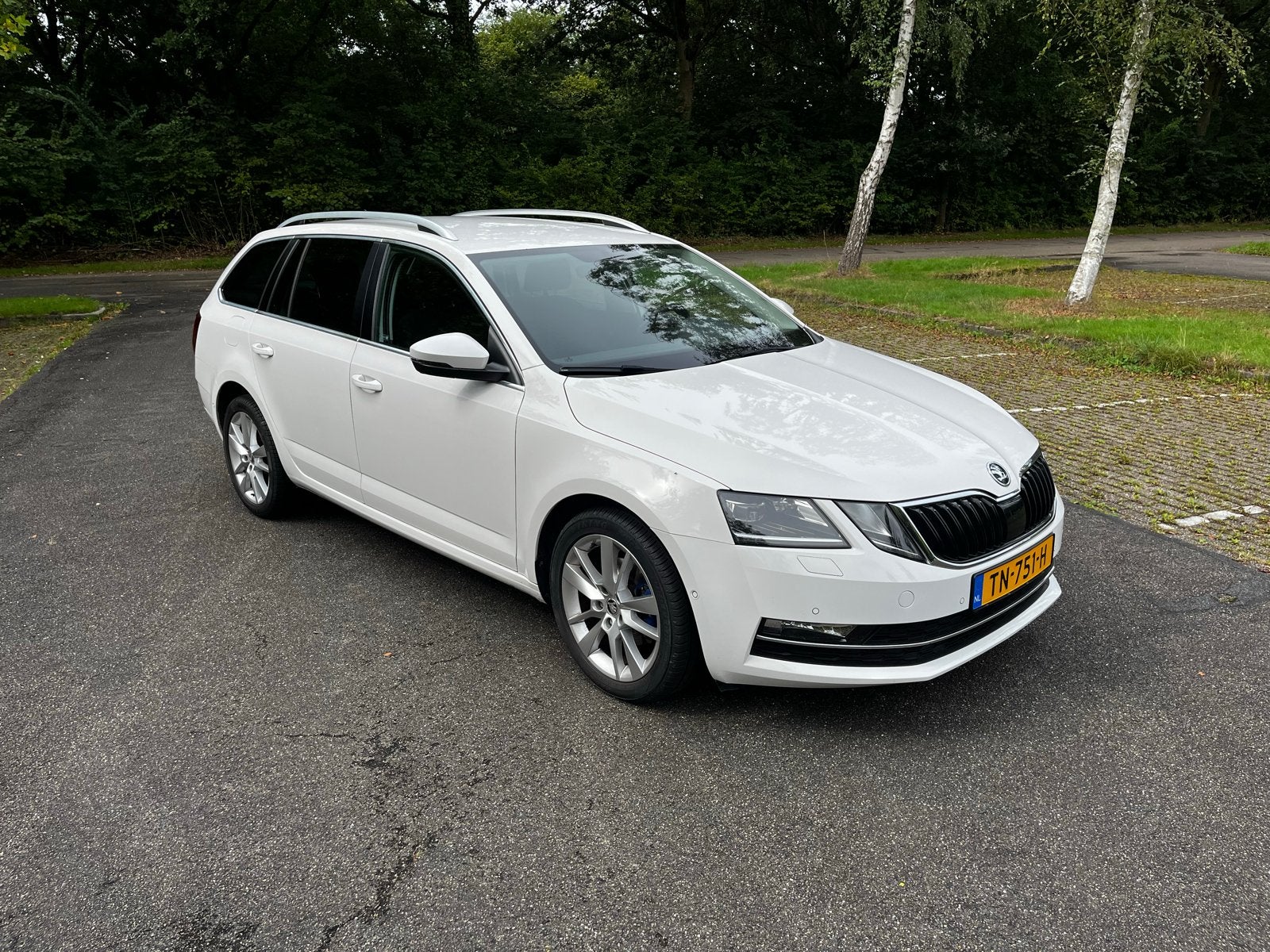 Skoda Octavia 1.0 TSI Greentech 115pk Dsg-7 2018 Wit, Auto's, 15 km/l, Wit, Origineel Nederlands, Stationwagon
