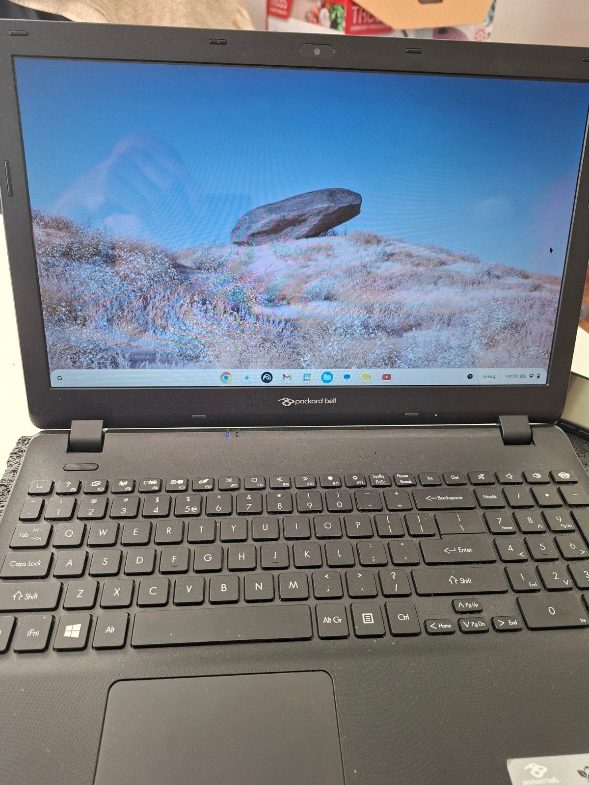 Packard Bell laptop Intel Inside Goed voor dagelijks gebruik, Computers en Software, Windows Laptops, Gebruikt, 2 tot 3 Ghz, Ophalen of Verzenden