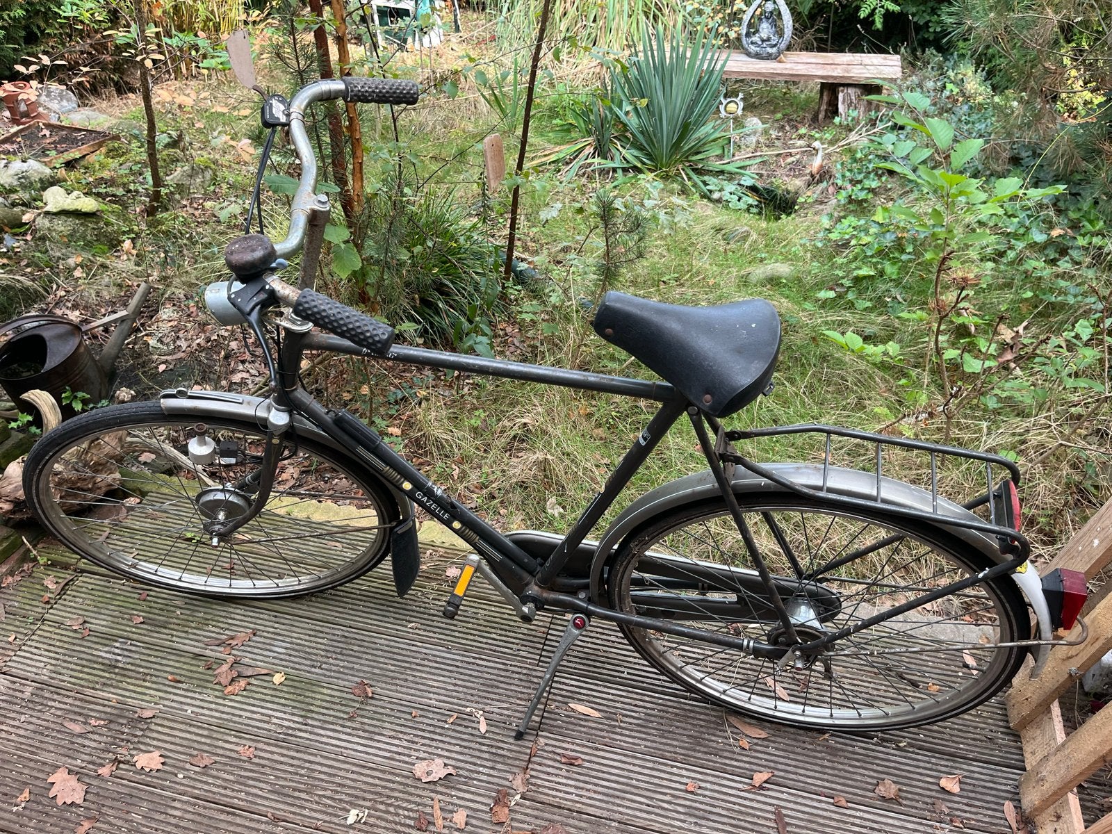 Gazelle Omafiets - Klassieke Stadsfiets, Fietsen en Brommers, Ophalen, Terugtraprem, Gebruikt, Gazelle