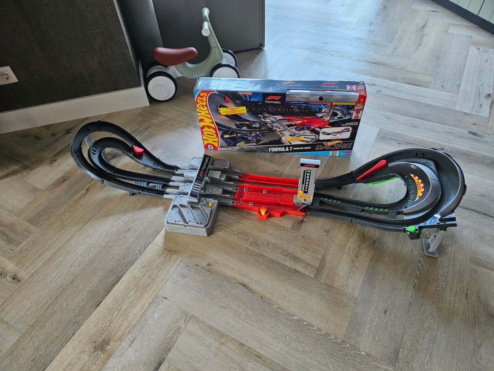 Hotwheels formule 1 set, racebaan, Ophalen, Racebaan, Nieuw, Hot Wheels