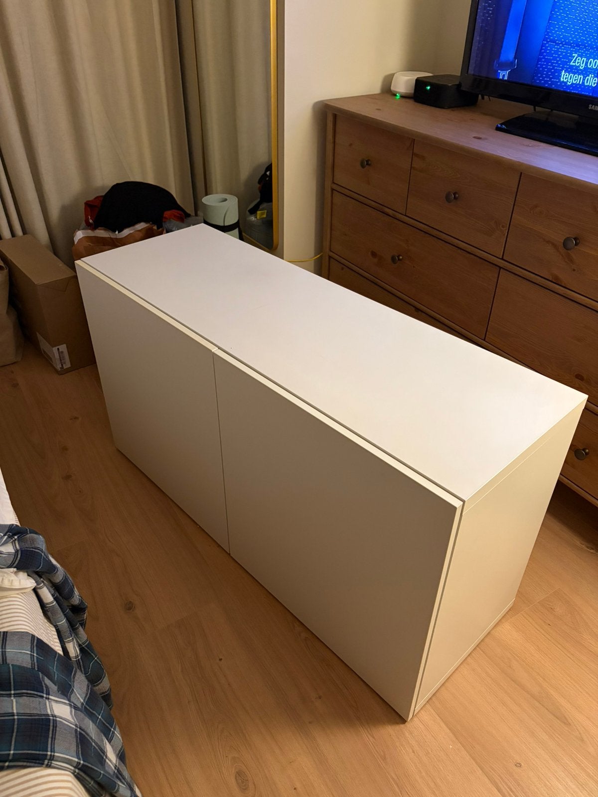 Ikea besta kast, Ophalen, Gebruikt, 100 tot 150 cm, Minder dan 100 cm