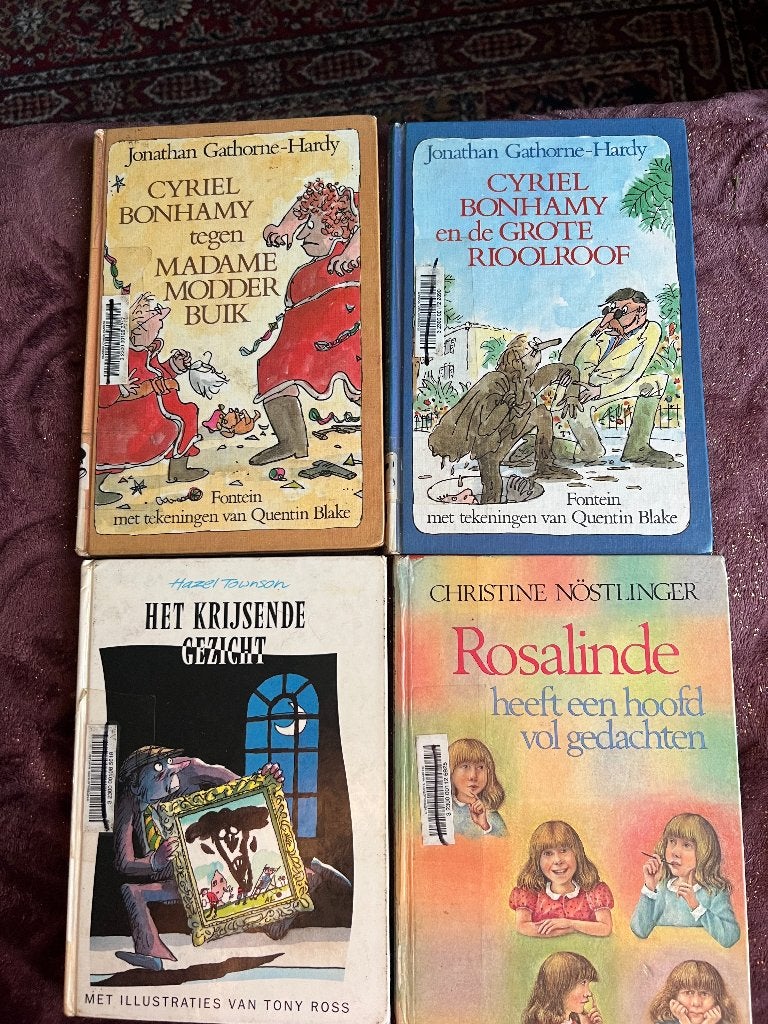 Kinderboeken collectie - Diverse titels en auteurs, Boeken, Jonathan Gathorne-Hardy, Hazel Townson, Christine Nöstlinger, Fictie