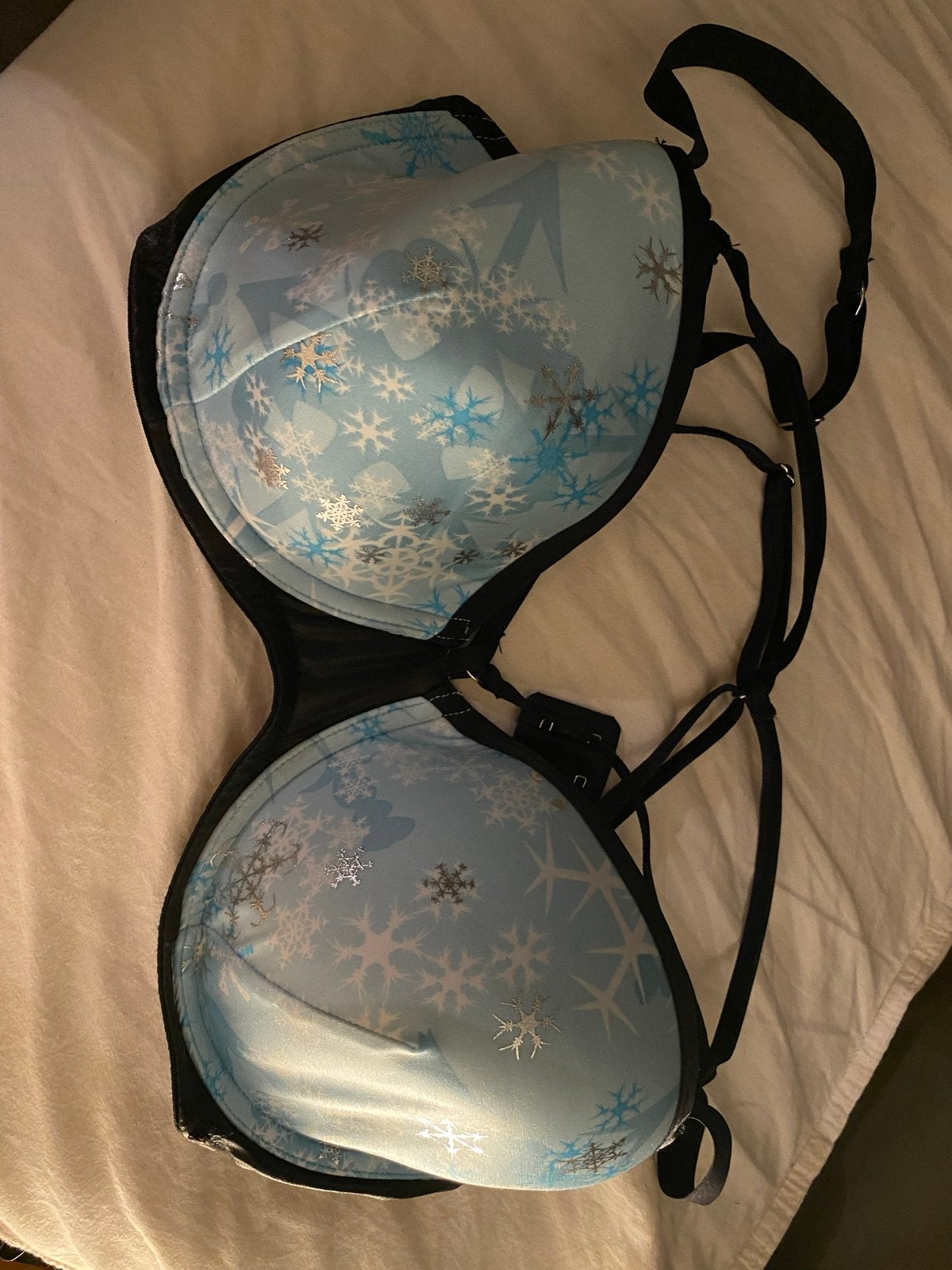 Sapph Lingerieset Zwart/IJsblauw - BH 75E, Broekje S/L, Kleding | Dames, Verzenden, Meerkleurig, Setje