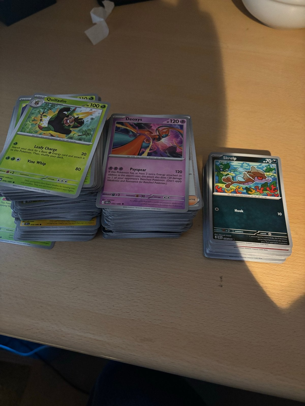 Bulk Pokémon kaarten - Chaos Rising Sett, Ophalen of Verzenden, Gebruikt, Meerdere kaarten