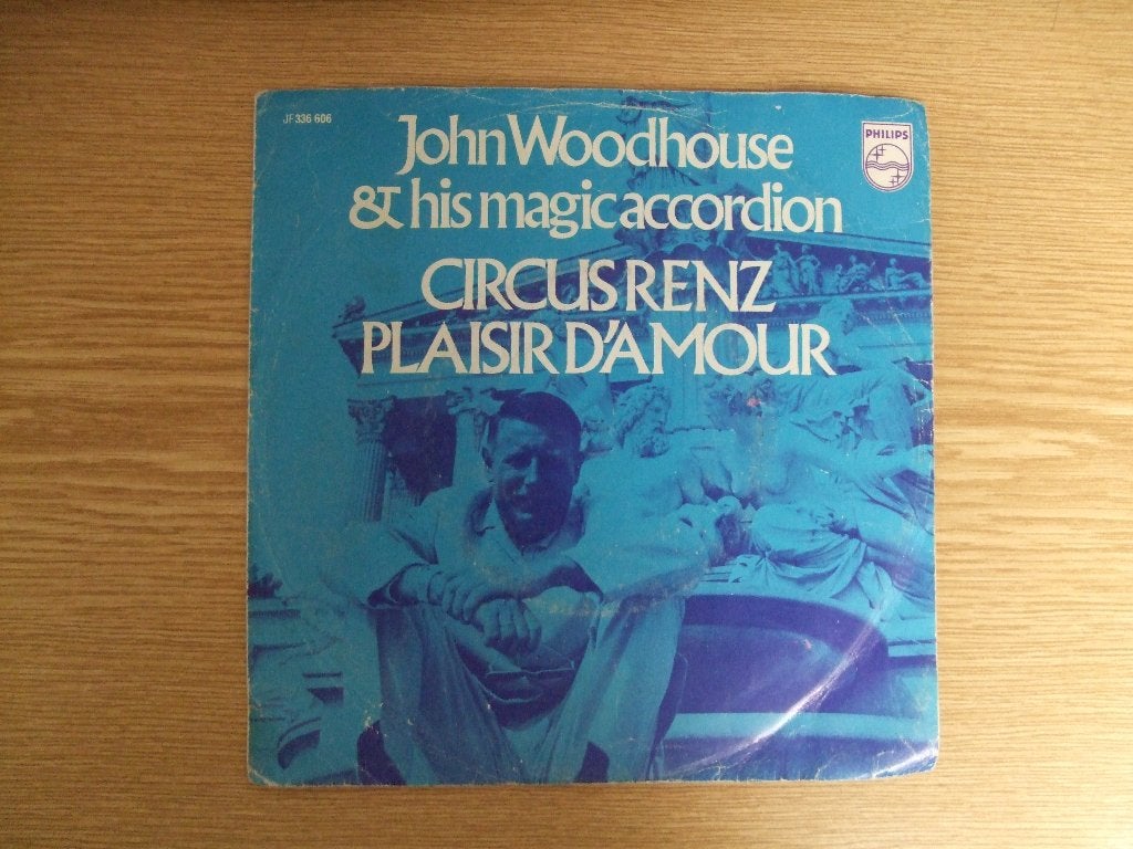 JOHN WOODHOUSE    CIRUS RENZ / PLAISIR D'AMOUR, 7 inch, Ophalen of Verzenden, Zo goed als nieuw, Pop
