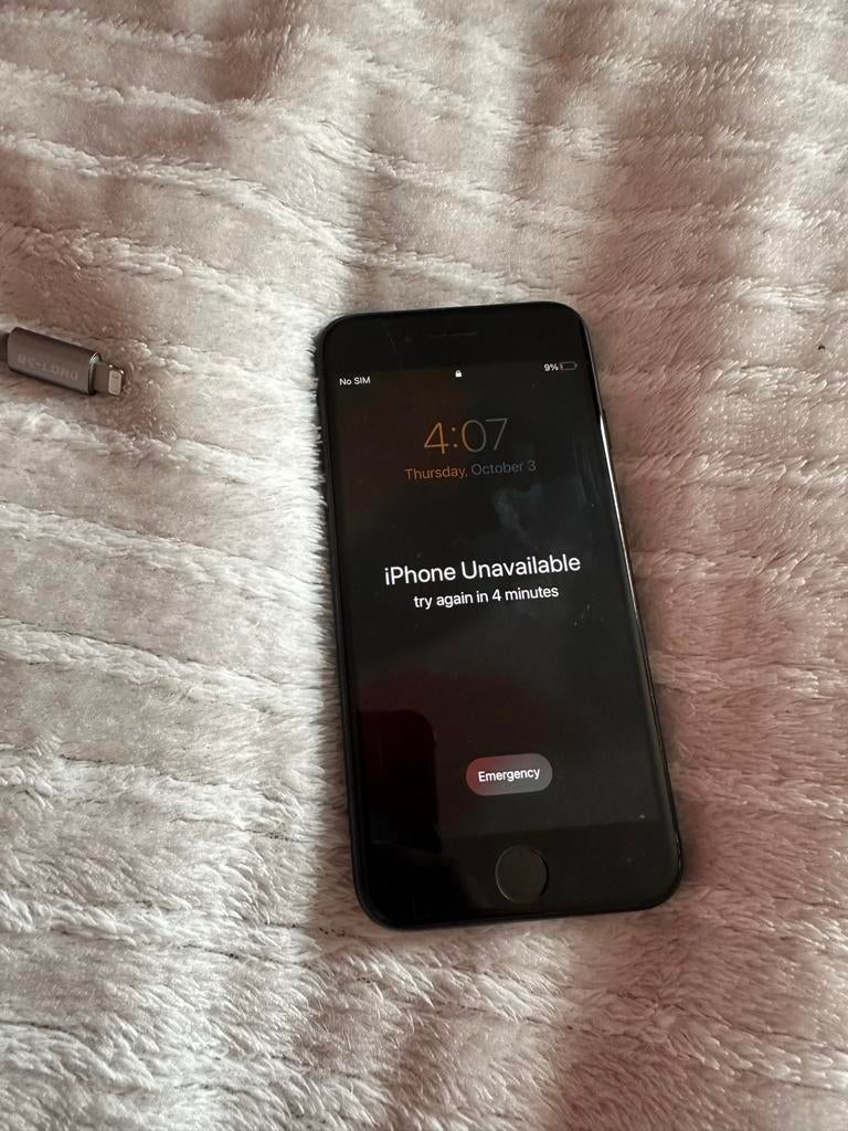 iPhone 7 Zwart 128GB - Voor onderdelen/reparatie, Telecommunicatie, Mobiele telefoons | Apple iPhone, 128 GB, Zwart, Ophalen of Verzenden
