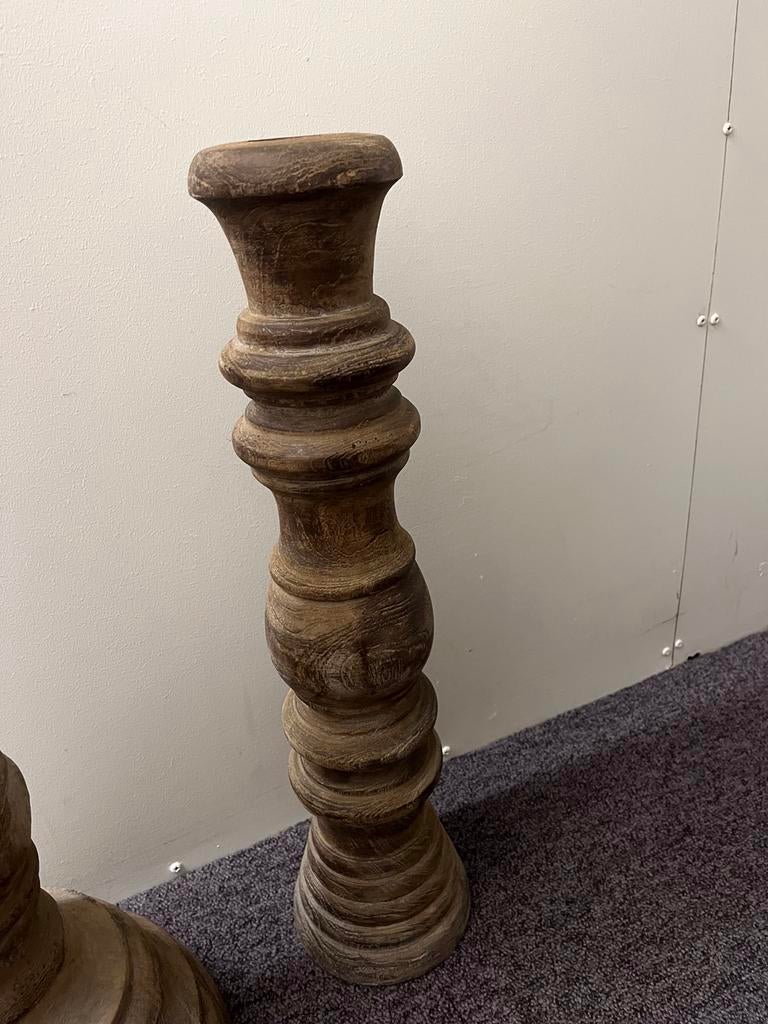 Aura Peeperkorn kaarsenstandaard 50 cm hoog, Huis en Inrichting, Woonaccessoires | Kandelaars en Kaarsen, Ophalen, Zo goed als nieuw