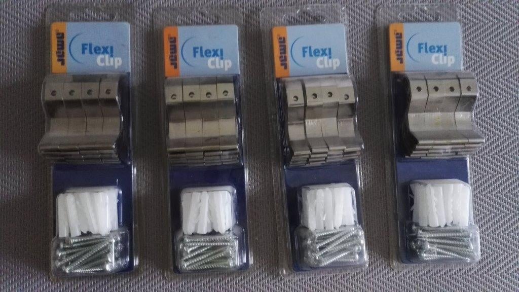 4 zakjes Flexi plintclips (NIEUW), Ophalen, Nieuw, Minder dan 10 m², Laminaat
