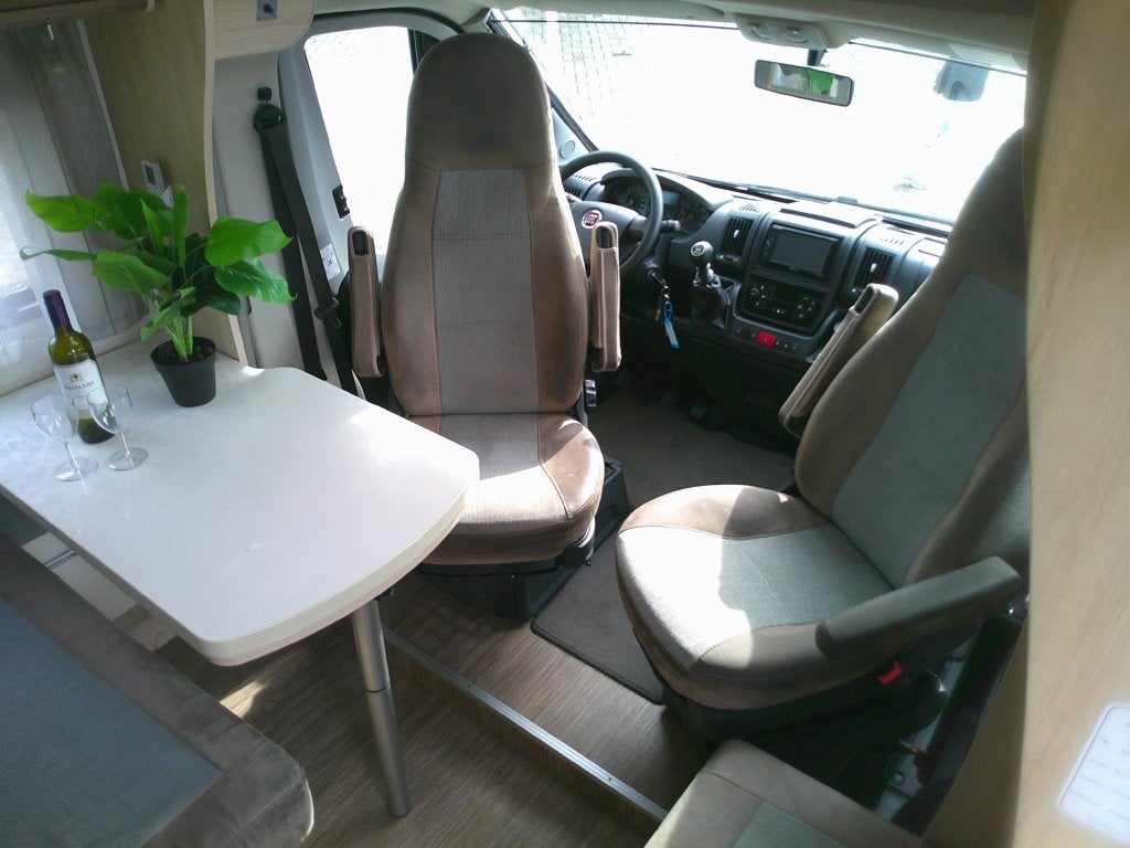 Hobby T 65 GE zeer nette camper, Ringverwarming, Fiat, Hobby, Tot en met 2