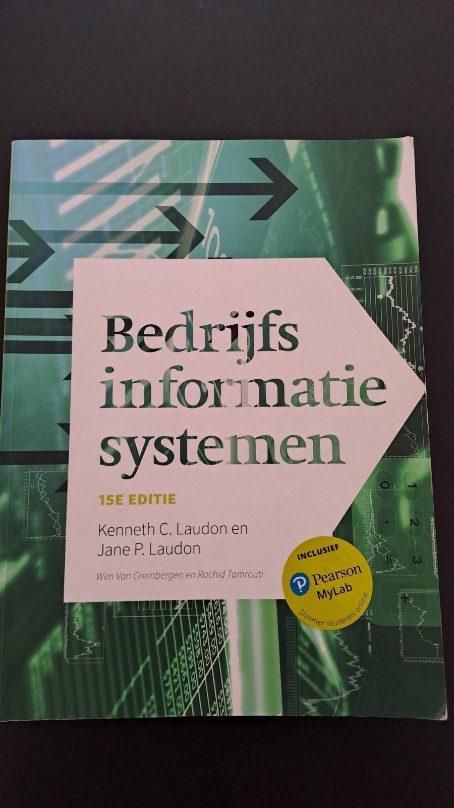 Bedrijfsinformatiesystemen 15e editie - Laudon, Kenneth C. Laudon en Jane P. Laudon, Zo goed als nieuw, Gamma, HBO
