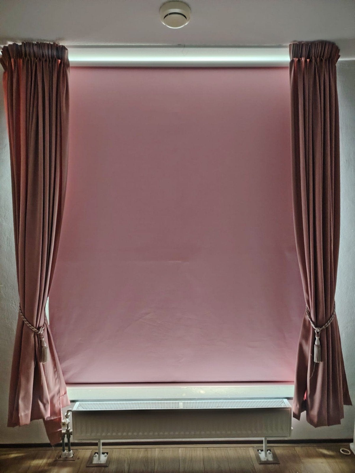 Blackout rolgordijn 160x260cm, Ophalen, Verduisterend, Zo goed als nieuw, Rolgordijn