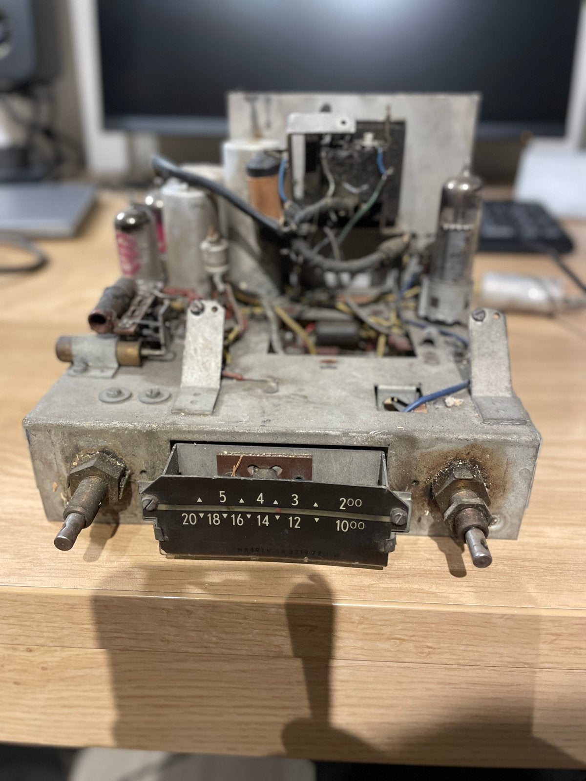 Philips autoradio NX 491 V 6 volt, Auto diversen, Autoradio's, Gebruikt, Ophalen of Verzenden