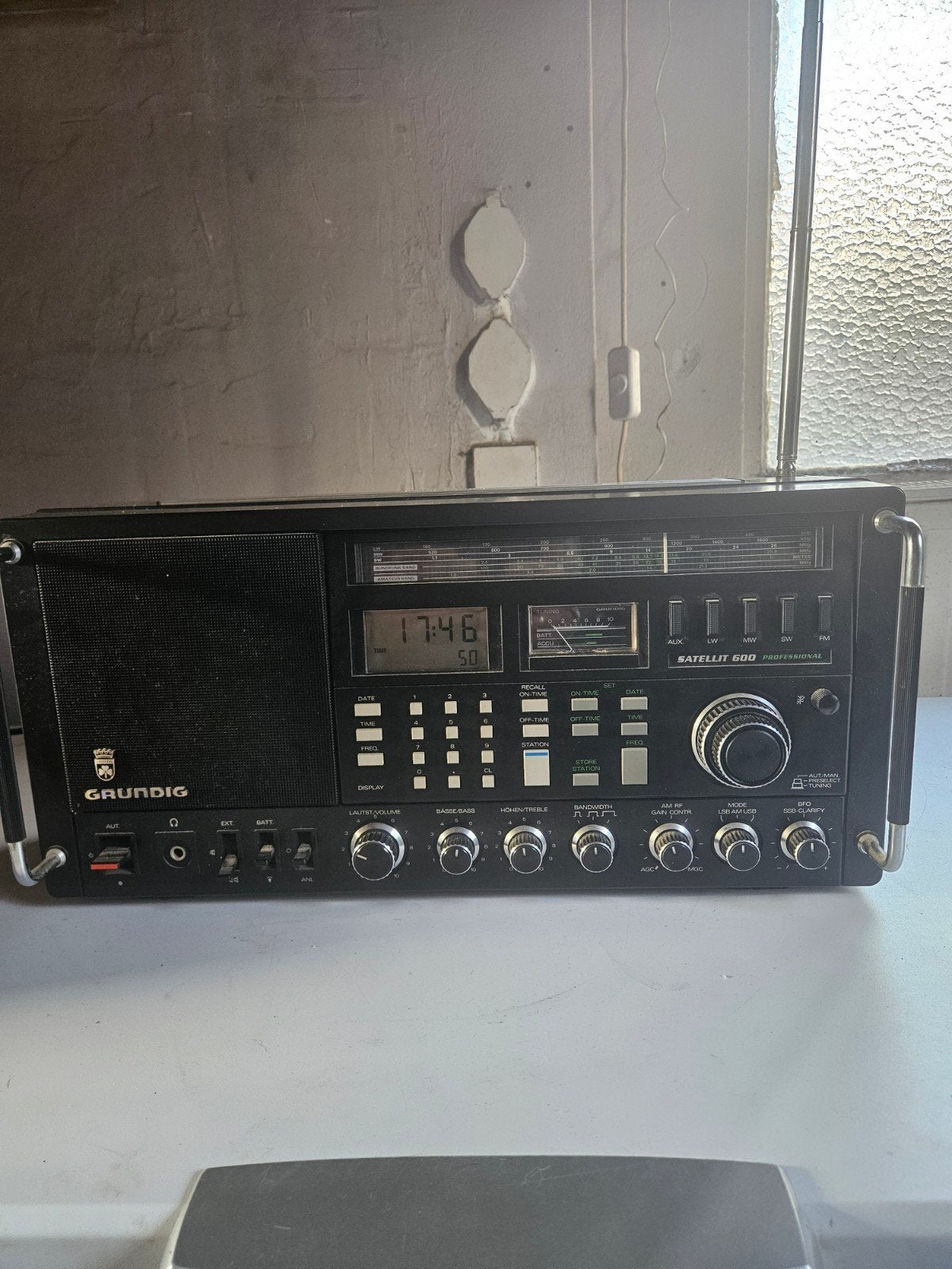 Wereld portable ontvanger amateur radio, Telecommunicatie, Ophalen, Ontvanger