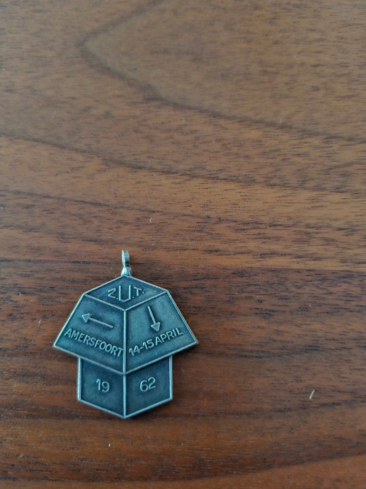 179 Vintage Z.U.T. Amersfoort 1962 Medaille/Hanger, Ophalen of Verzenden