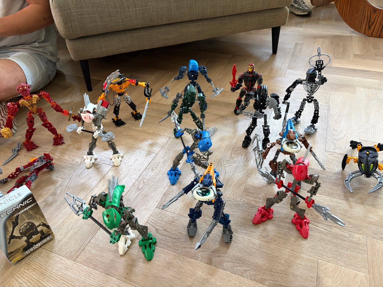 Grote partij LEGO Bionicles - 15/20 stuks, Kinderen en Baby's, Ophalen of Verzenden, Gebruikt, Overige merken