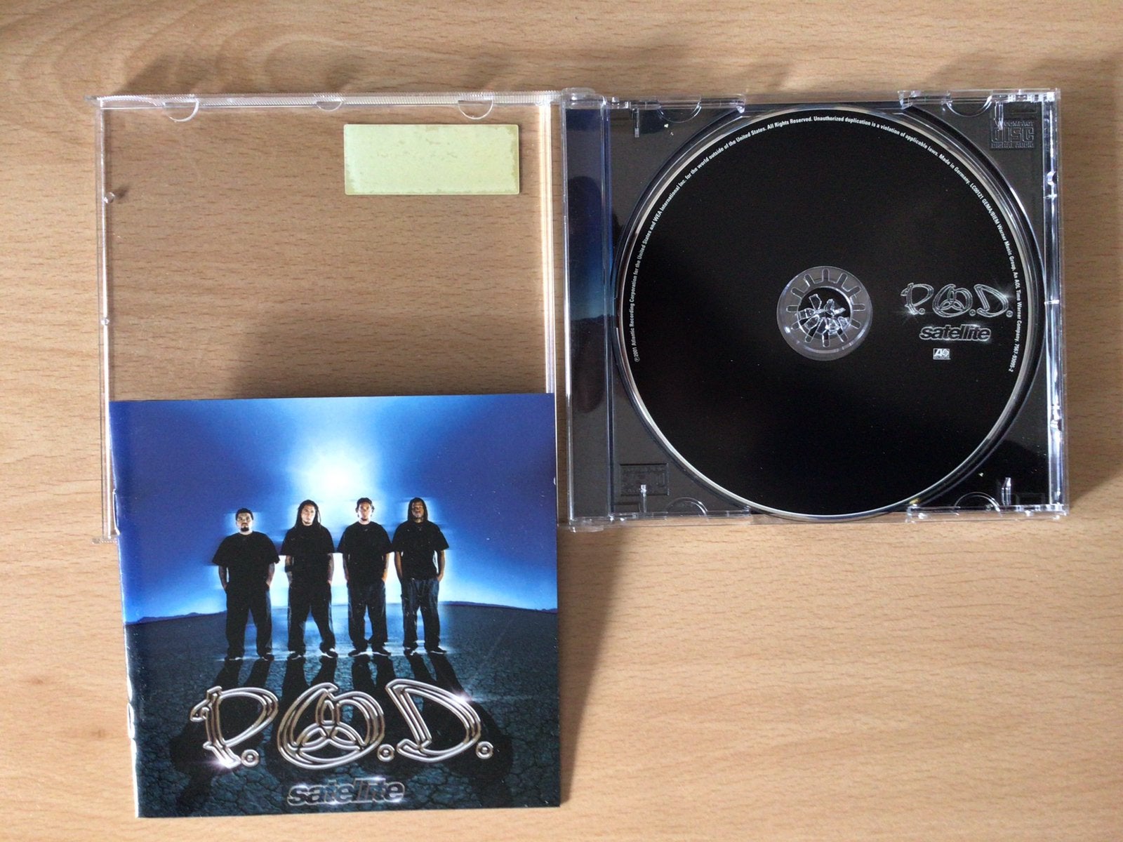 P.O.D.-Satelitte. Progressive metal. Topcd., Ophalen of Verzenden, Zo goed als nieuw, Progressive Rock