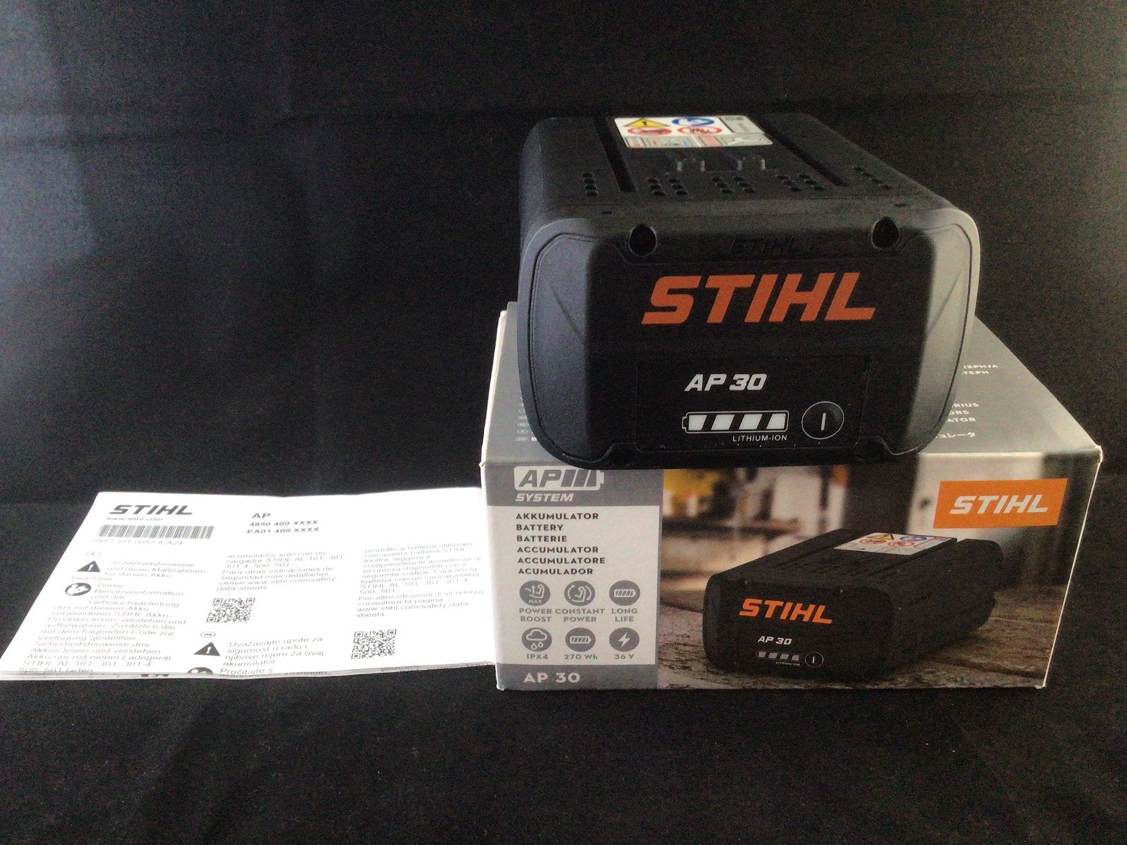 Stihl accu AP 30 NIEUW, Ophalen of Verzenden, Nieuw, Overige soorten